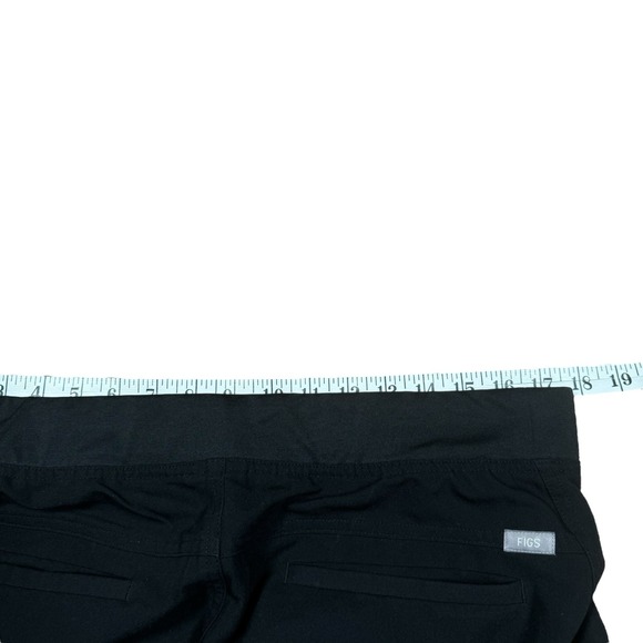 Figs Cargo‎ Scrub Bottom Axim Pants Men's XL T Black Stretch Drawstring Waist - Picture 7 of 12